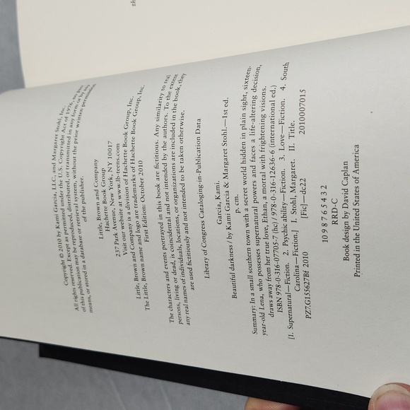 Beautiful Darkness, By: Garcia Stohl - Picture 6 of 6